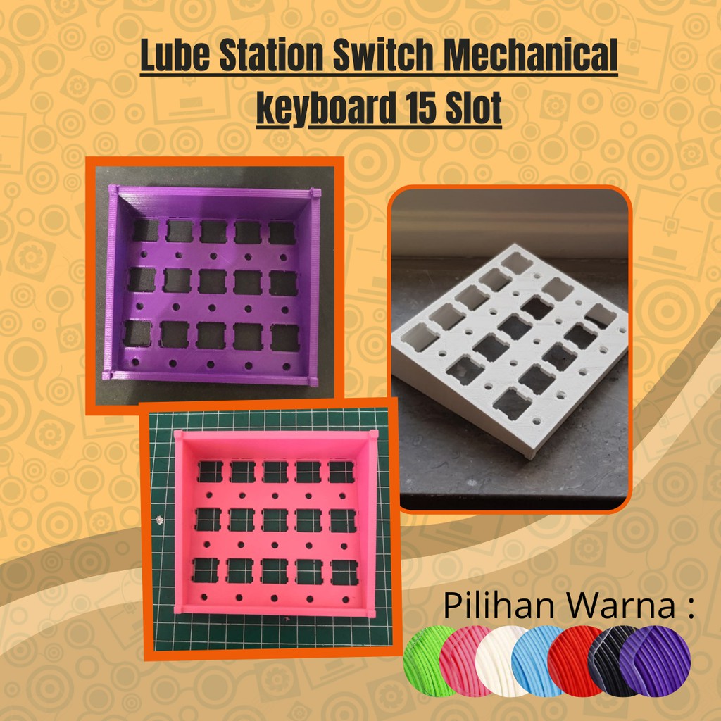 Lube Station Switch Mechanical keyboard 15 Slot