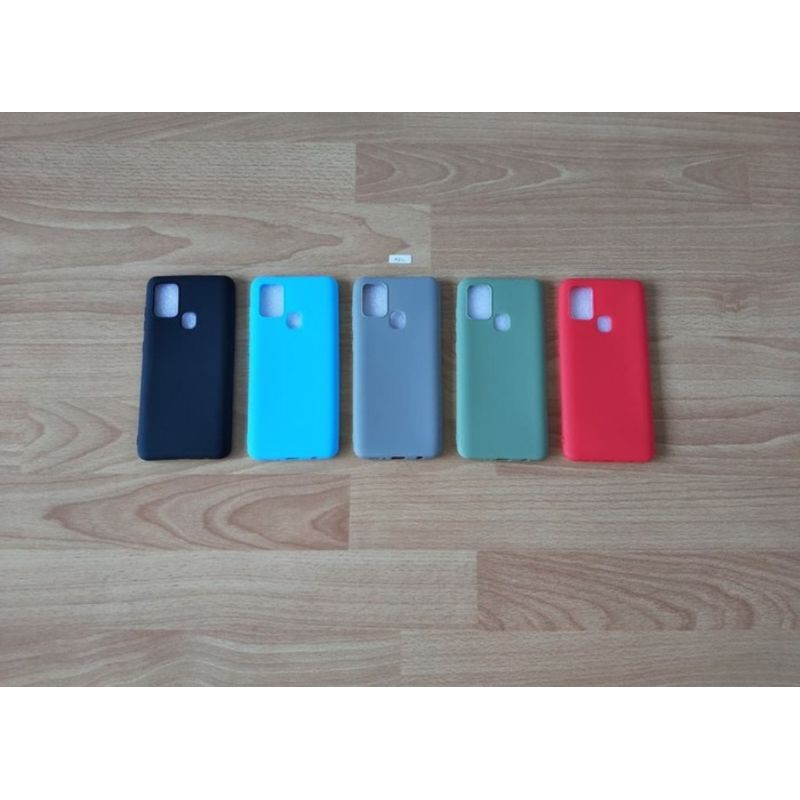 Softcase Samsung galaxy A21S Candy Case Matte Samsung A217 A217F