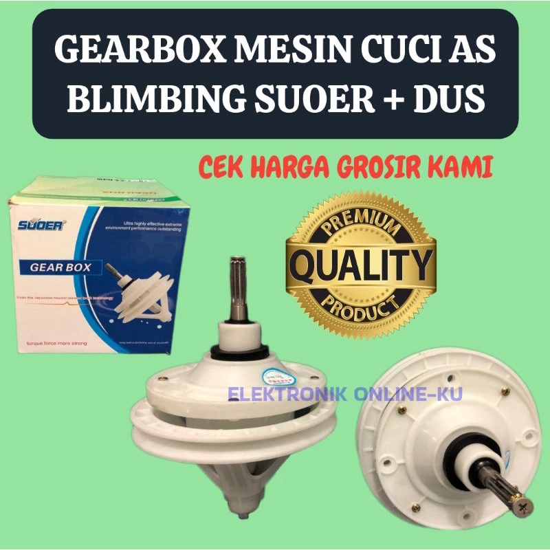 GEARBOX MESIN CUCI AS BLIMBING SUOER + DUS SG004