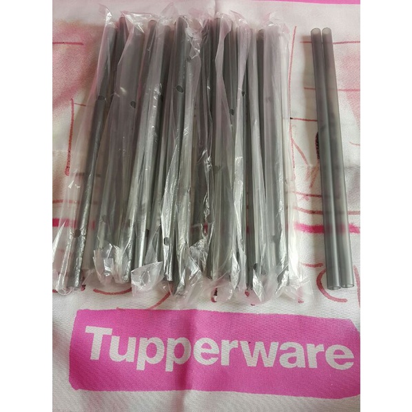 Sedotan minum tupperware - sedotan H2GO eco straw 750ml