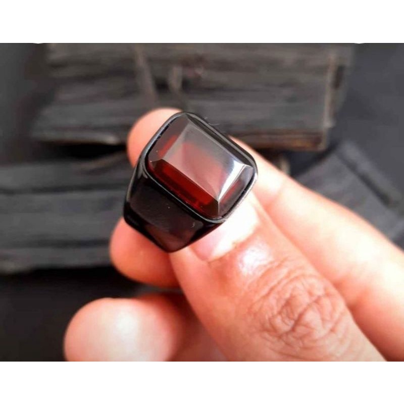 CINCIN BATU AKIK GETAH KATILAYU ASLI NATURAL ORIGINAL