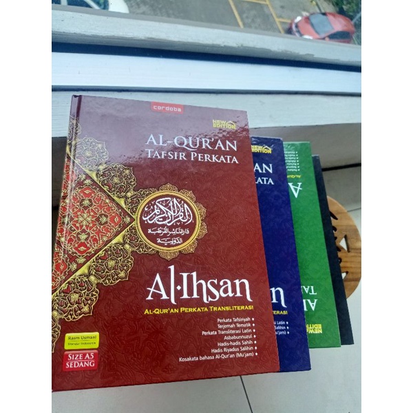 Al Qur'an Cordoba Tajwid Perkata Al-Ihsan A4 Ukuran Besar Terjemahan