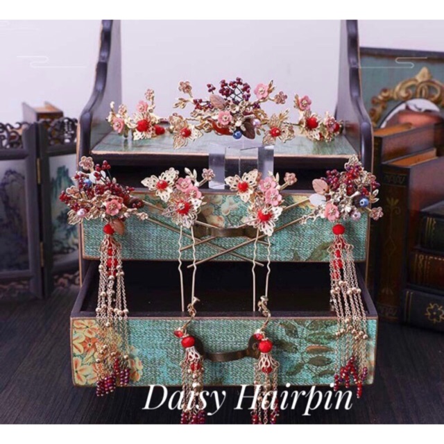 Daisy Hairpin sangjit tusuk konde sangjit