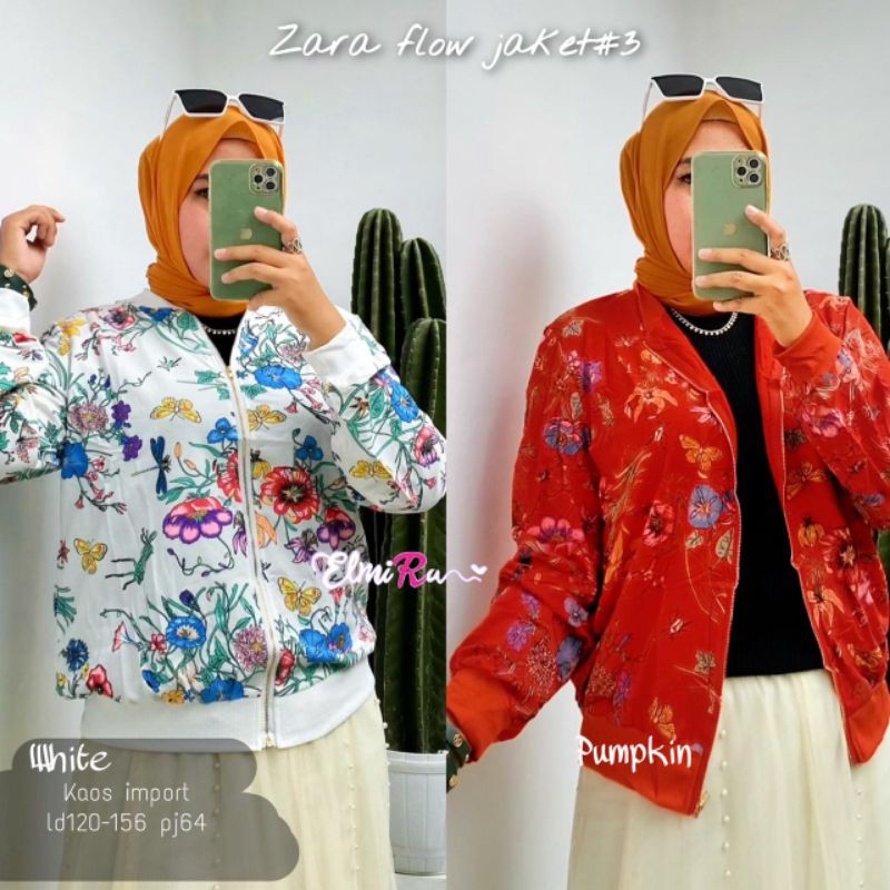 ZARA FLOWER JAKET #3 BY ELMIRA