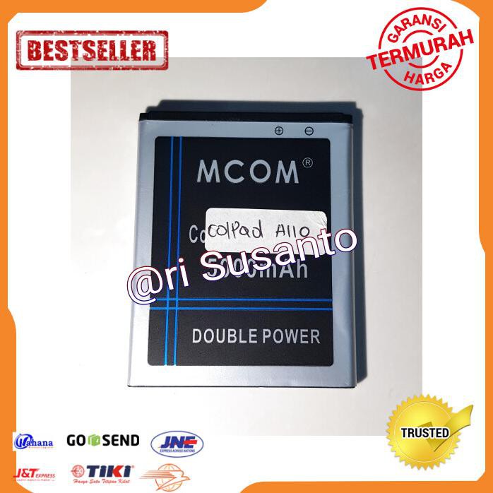 ACC HP BATERAI MCOM COOLPAD ROAR A100 A110 DOUBLE POWER 5000MAH