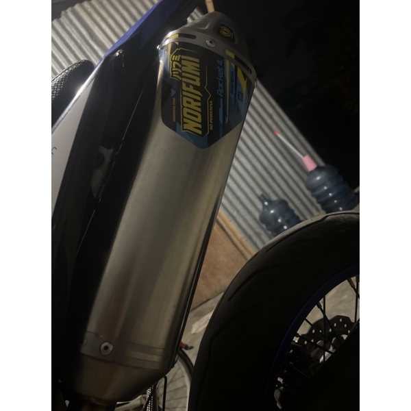 knalpot norifumi rocket 4 stainless