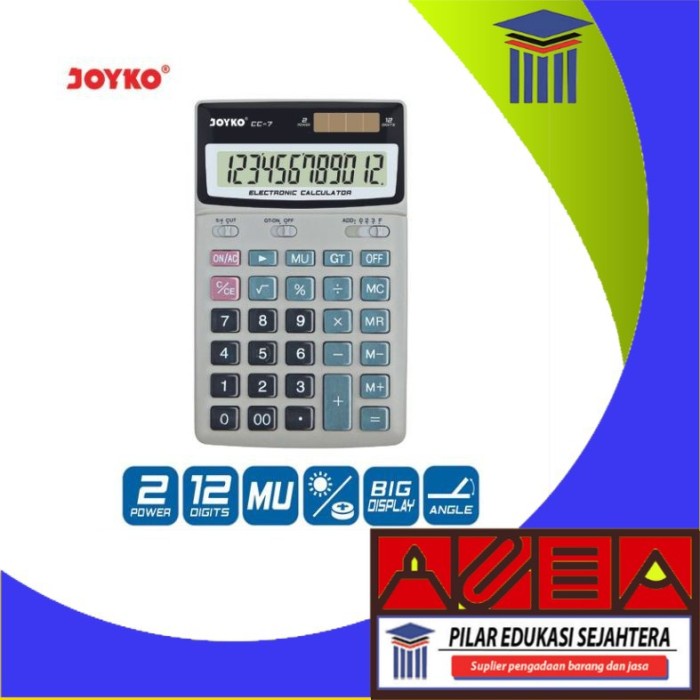 

CALCULATOR | KALKULATOR JOYKO CC-7 MURAH