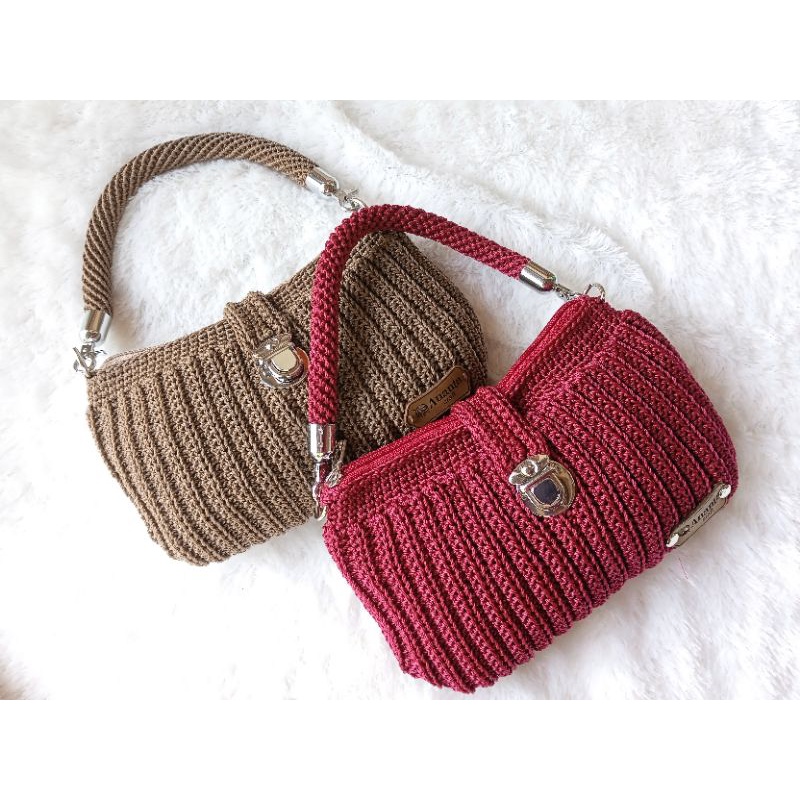 tas rajut pesta
