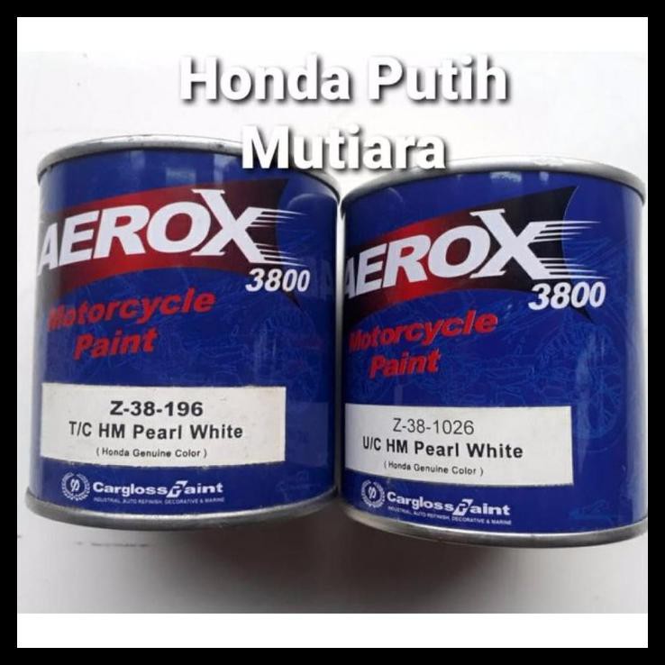 DISKON CAT MANUAL WARNA ORIGINAL HONDA PCX VARIO 150 CBR PUTIH MUTIARA 