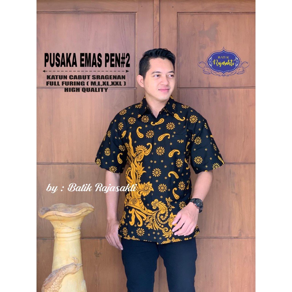 KERIS PUTIH RAJASAKTI KEMEJA BATIK SOLO PRIA LENGAN PENDEK LAPIS FURING ATASAN BATIK PREMIUM MODERN KATUN HALUS BAHUWIRYA  BANAMITRA BANAMITRA PUTIH BANGSAWAN BAYU PUTRA BERLIAN BIRU BHARATAYUDA BIMASENA BIRENDRA BIRU INDAH BRAHMAKERTA BRAHMAKERTA MERAH