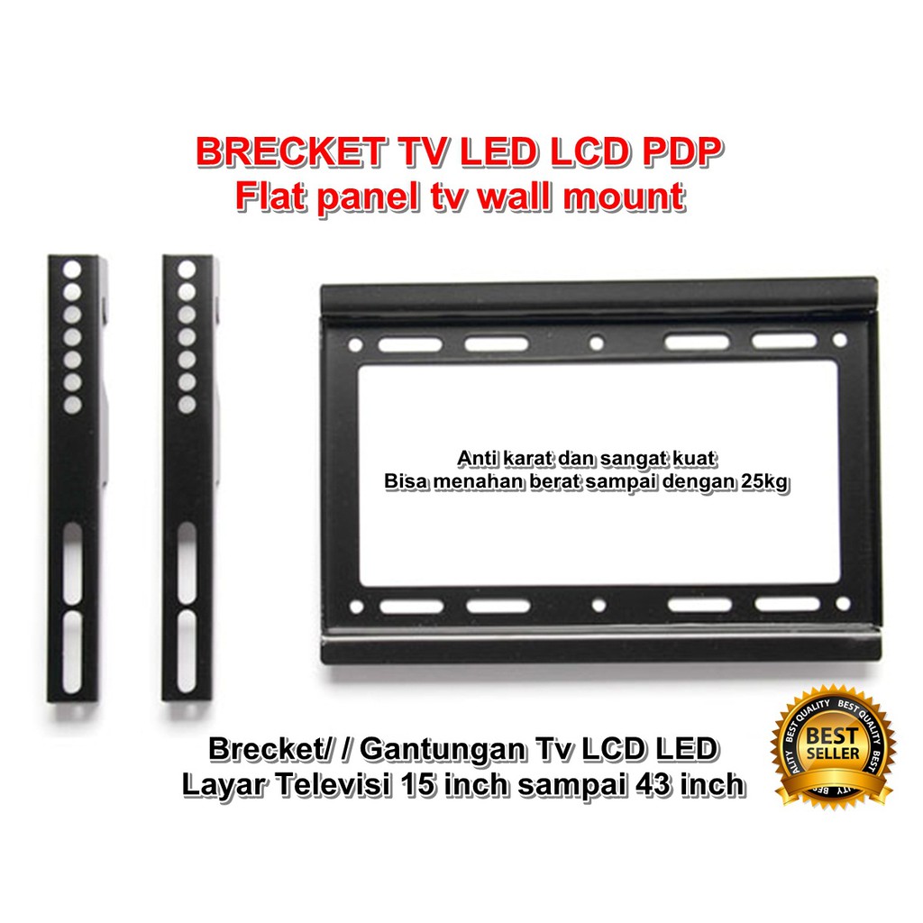 Braket - Breket - Bracket LCD TV 43 40 32 29 24 17 15 Inch Premium Model