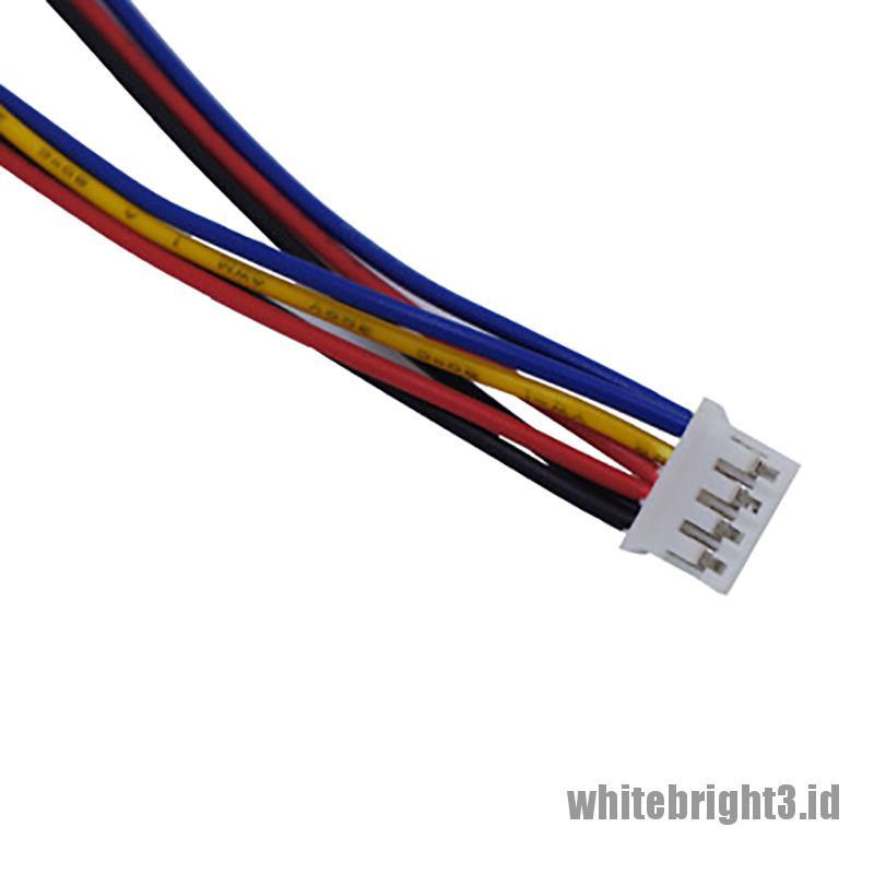 &lt; White3 &gt; Kabel Power Kipas Angin 12cm PH2.0 4Pin Ke Double 3Pin / 4Pin Bahan PVC