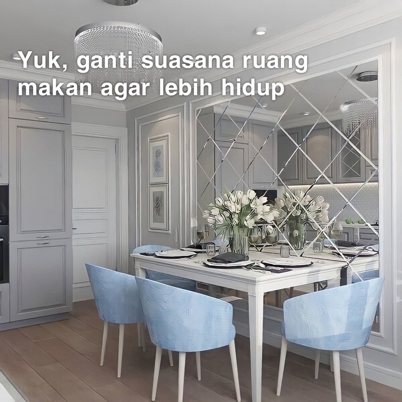 RB DEKORASI CERMIN BEVEL DINDING CERMIN BEVEL CERMIN BEVEL CUSTOM CERMIN BEVEL DEKORASI CERMIN