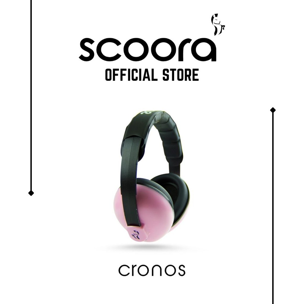 SCOORA Cronos Baby Earmuff - Pink