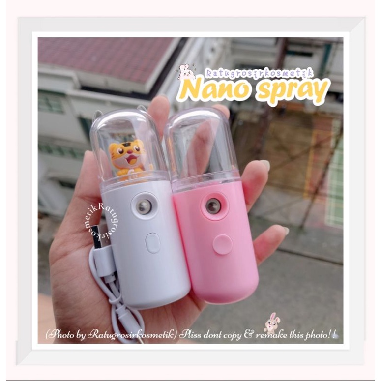 PROMO!!!NANO SPRAY FACE MIST SPRAYER USB HUMIDIFIER MINI PORTABLE