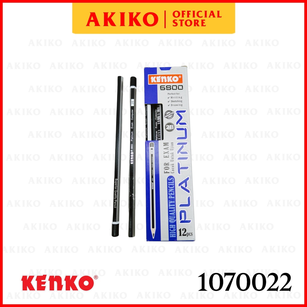 

Pensil 2B 6800 Platinum Kenko
