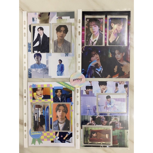 Custom Sleeve Photocard A5 Full Background CUT