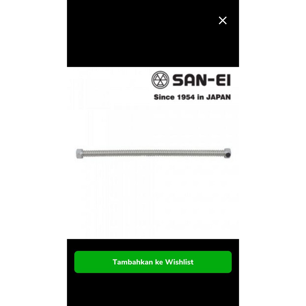 San ei T10 selang flexible hose kaku panjang 60cm