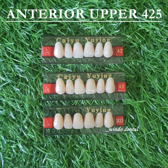 behel- dental gigi palsu caiyu anterior upper depan atas - 425 s, a3 -behel.