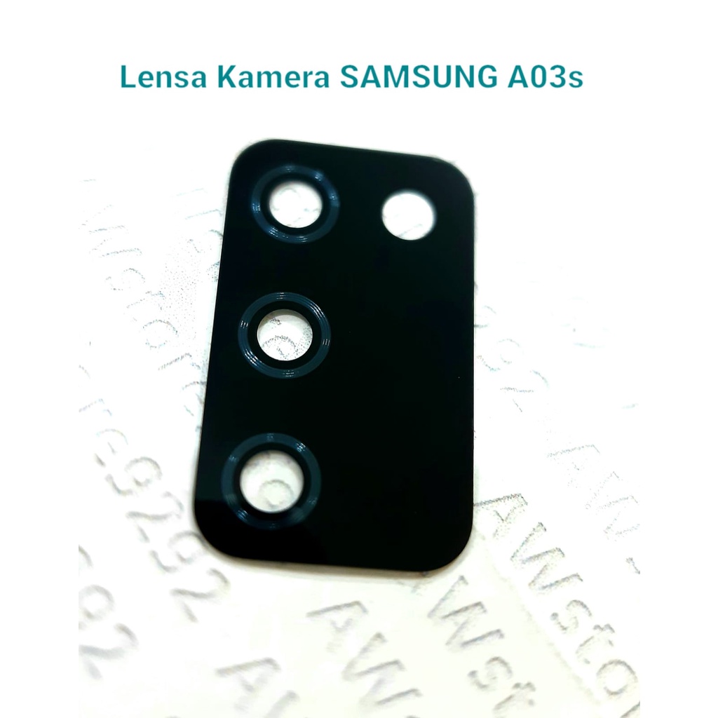 Camera Lens Lensa Kamera Kaca Kamera Belakang SAMSUNG A03s