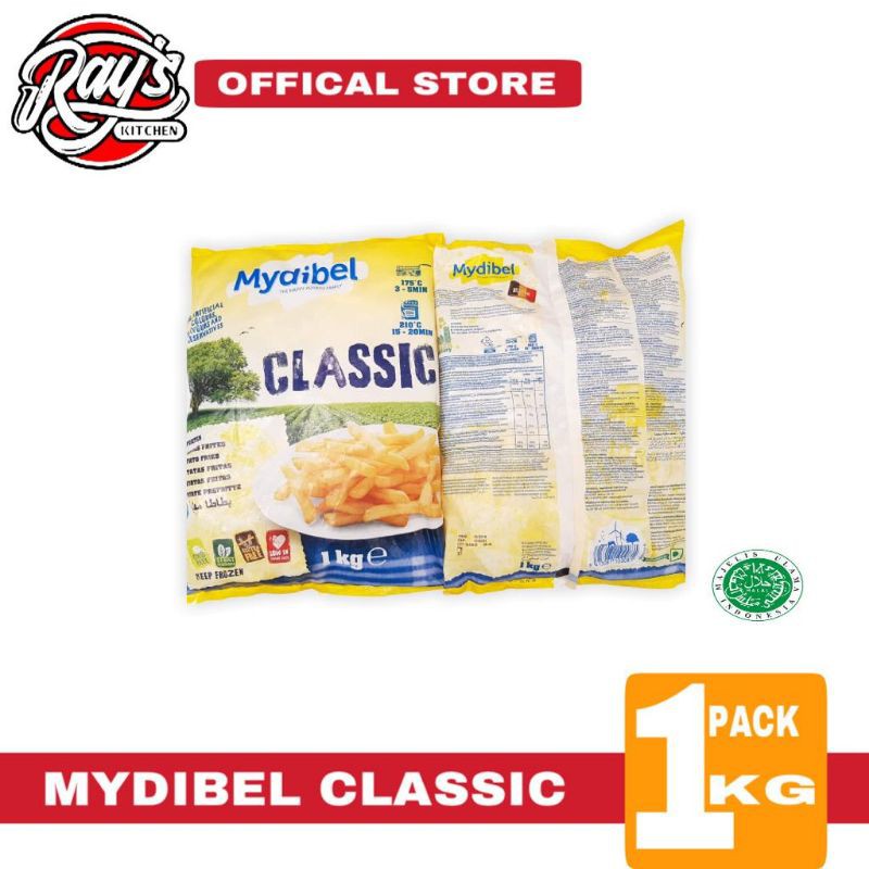Mydibel Classic 1kg Kentang Goreng Belgia Premium