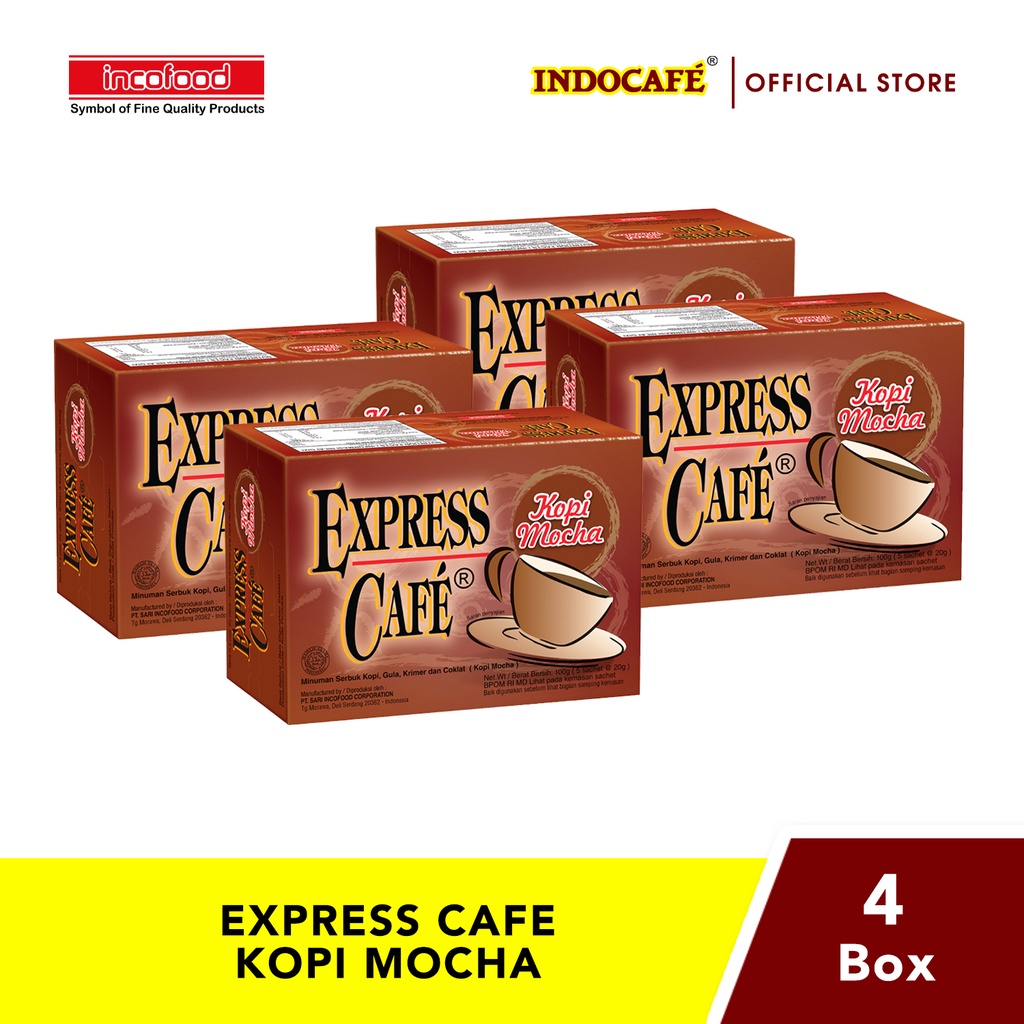 

Express Café Kopi Mocha - 4 box
