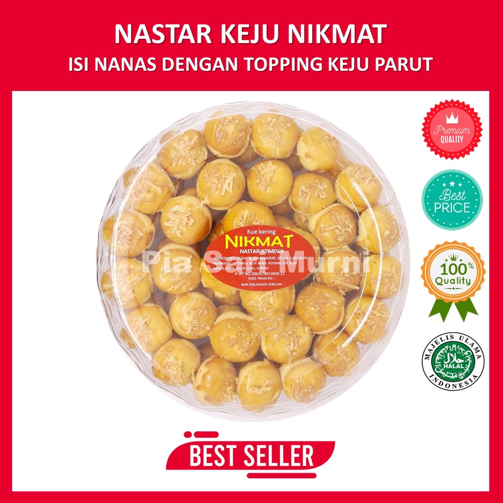 

Nastar Keju Roombutter Nikmat
