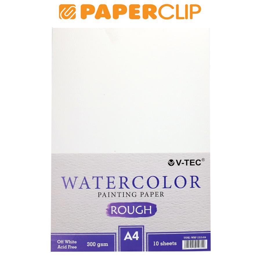 

WATERCOLOR PAPER V-TEC 1310 A4 300GSM 10S