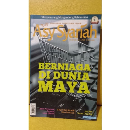 Majalah Asy-Syariah Edisi 111 : Berniaga Di Dunia Maya