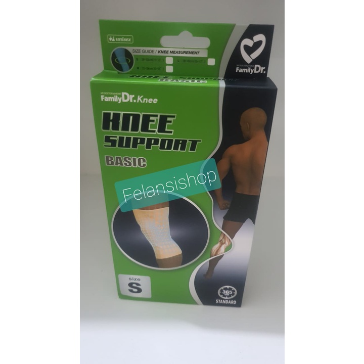 Knee Support Dr Family. Deker Lutut Dr Family. Penyangga Lutut, Pelindung Lutut