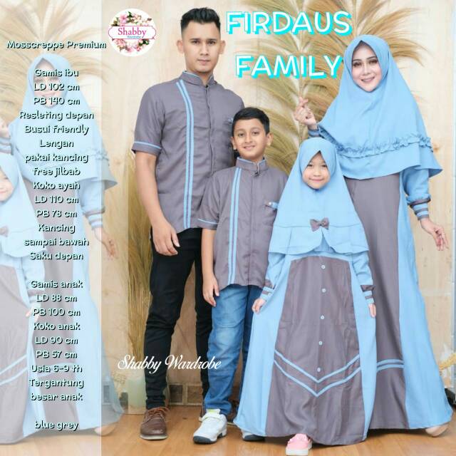 Realpict Firdaus Couple Family Syari