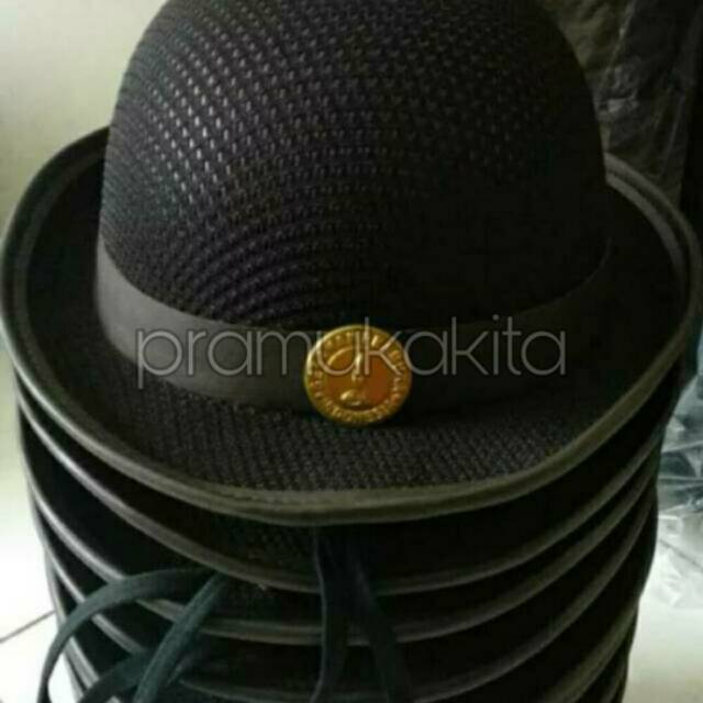 (SIAP DIKIRIM)Topi boni rajut pramuka-topi pramuka-topi putri