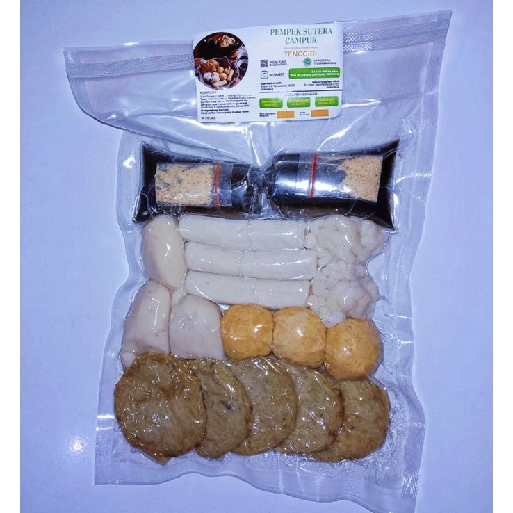

pempek palembang campur isi 16