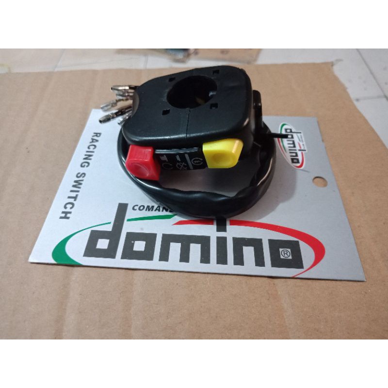 saklar Domino 2 tombol ON/OFF start honda yamaha kawasaki suzuki