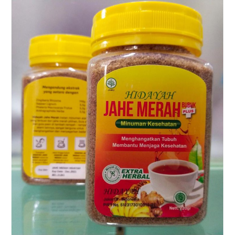 

jahe merah hidayah