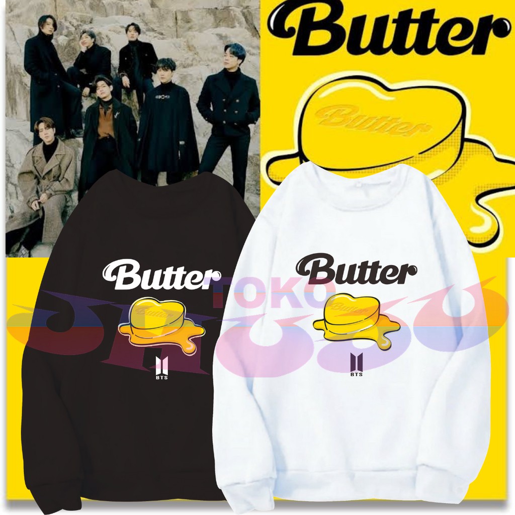 Basic Sweater BTS New single BUTTER PRINTING