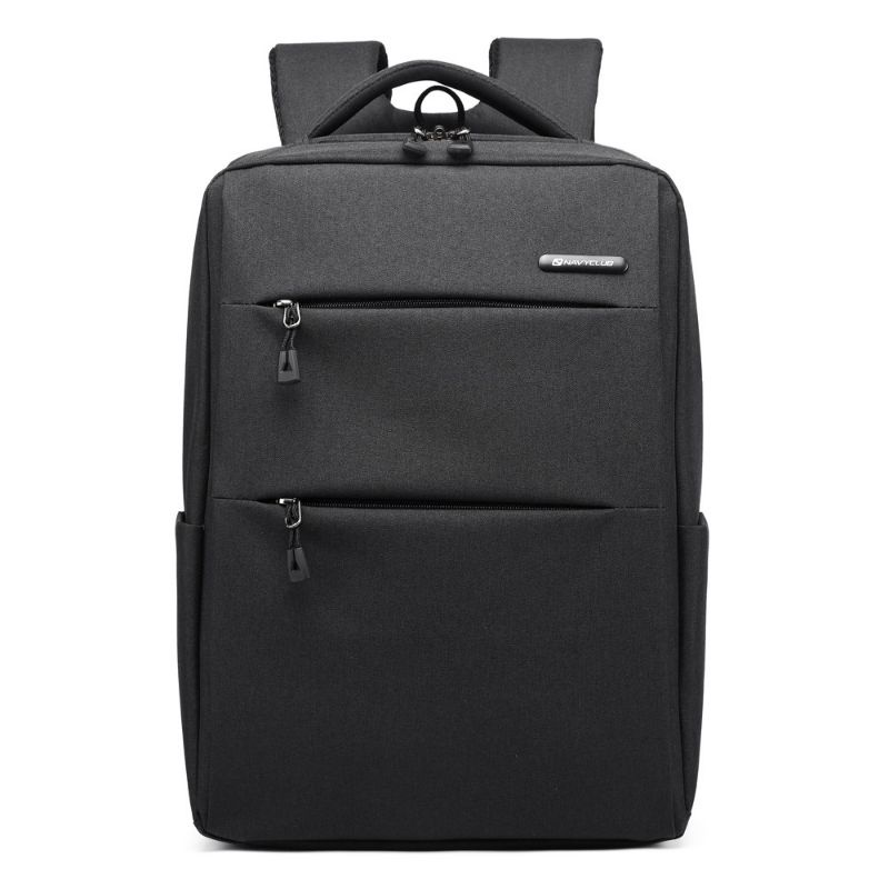 Tas Ransel Laptop Navy Club-Hitam