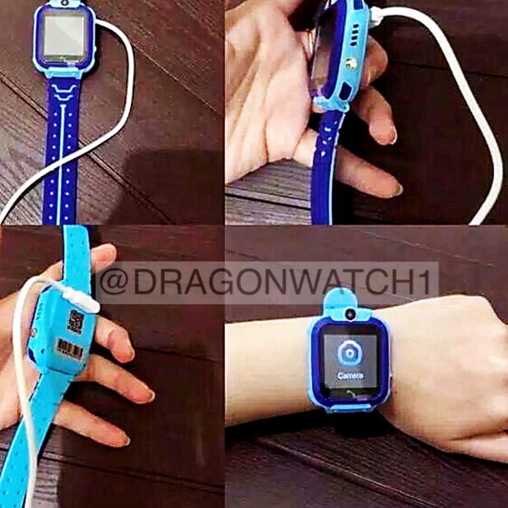 [Ready Stork] Kabel charger jam imo smartwatch Q12 anti air kabel data cas magnet waterproff   A07