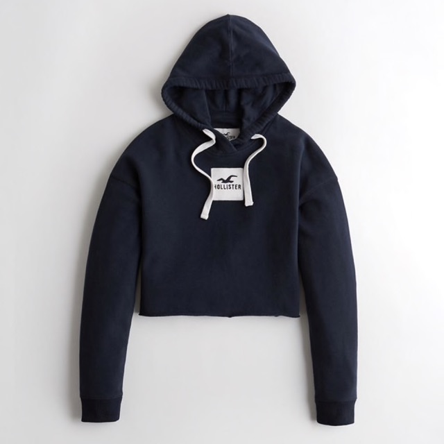 hollister navy sweatshirt