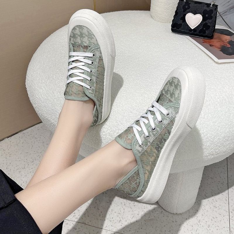 DDS8095 Sepatu Wanita Slip On Fashion Import TPF Shoes Ready Jakarta Bisa COD (With Box)