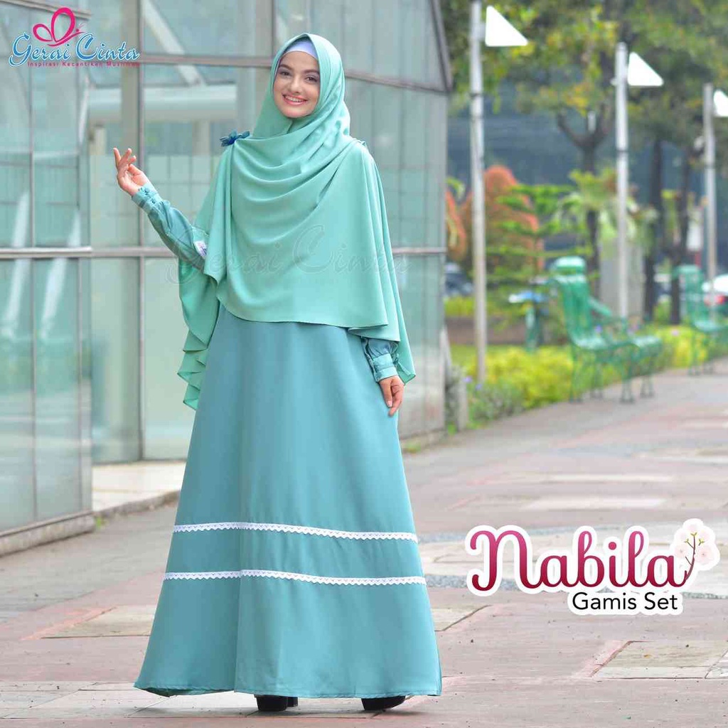 Nabila Gamis Set By Gerai Cinta