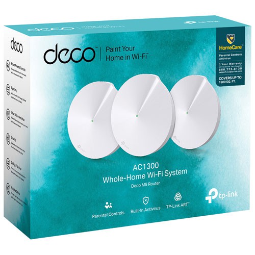 Tp-Link DECO M5 AC1300 Whole Home Wifi System Router