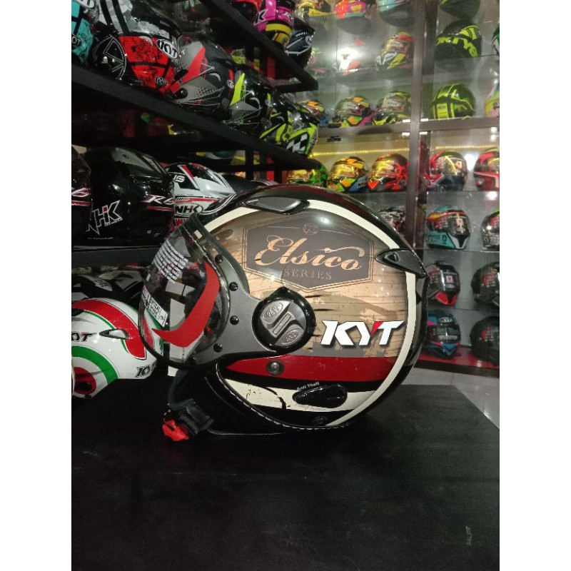 Helm KYT RETRO ELSICO MOTIF