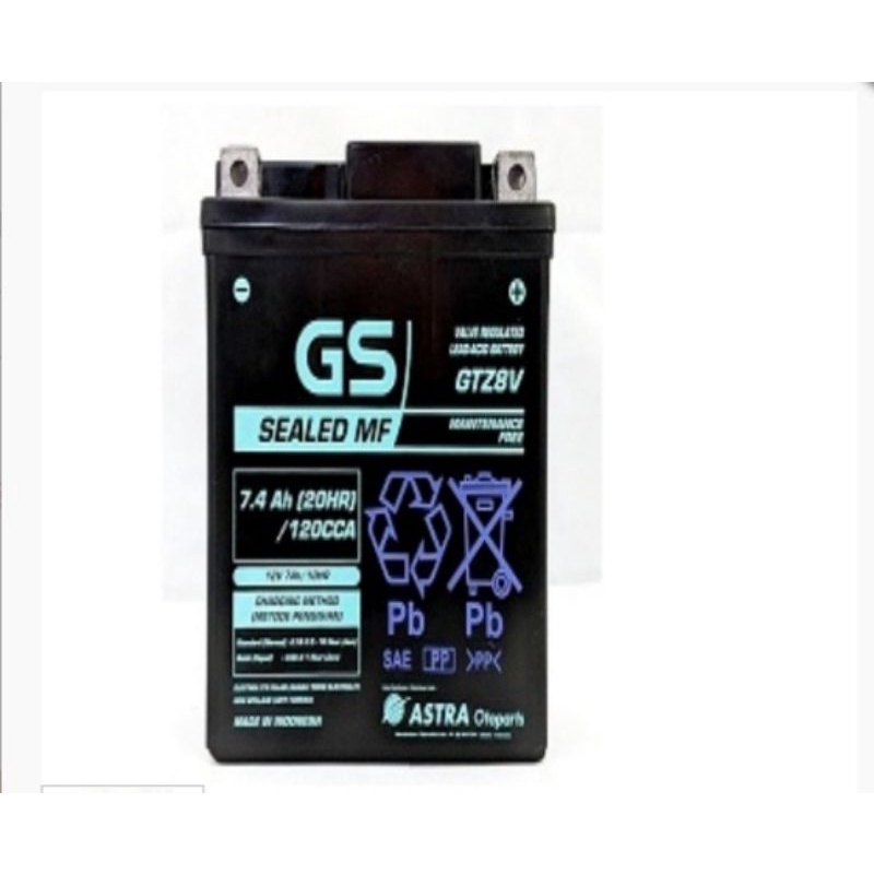 Aki GS ASTRA GTZ 8V MF GSMF-GTZ-8V