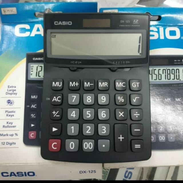 

KALKULATOR/CALCULATOR DESKTOP/CASIO DX-12s/BIG DISPLAY/REAL PICTURE#ORYGINAL BY CASIO