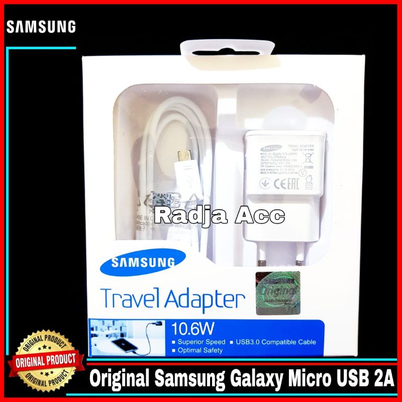 Charger Samsung Galaxy A02 M02 ORIGINAL 100% Micro USB 10 Watt