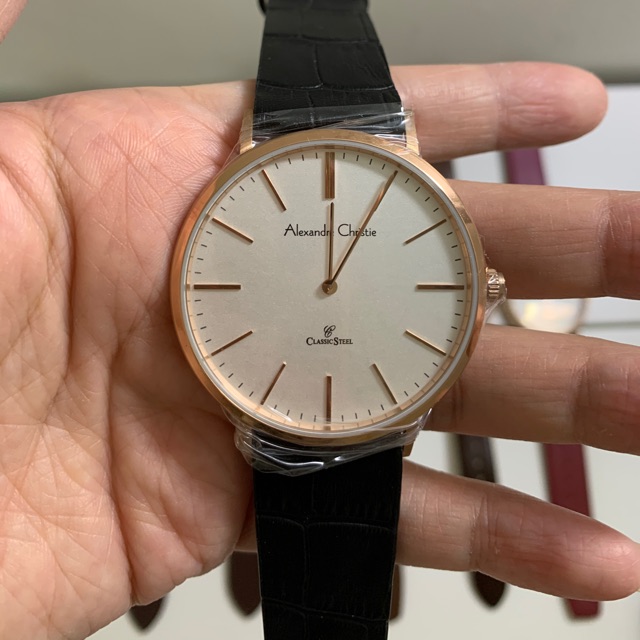 Alexandre Christie AC 8490 Mh kulit Pria Original