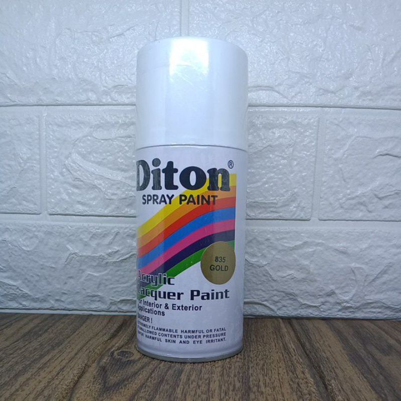 Pylox pilox pilok cat semprot diton 300 cc 300cc warna gold emas 835