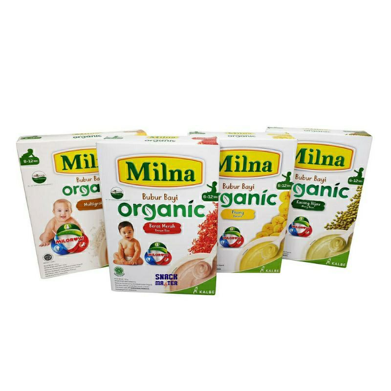 Milna Baby Porridge Organic Bubur Bayi Organik 120 g