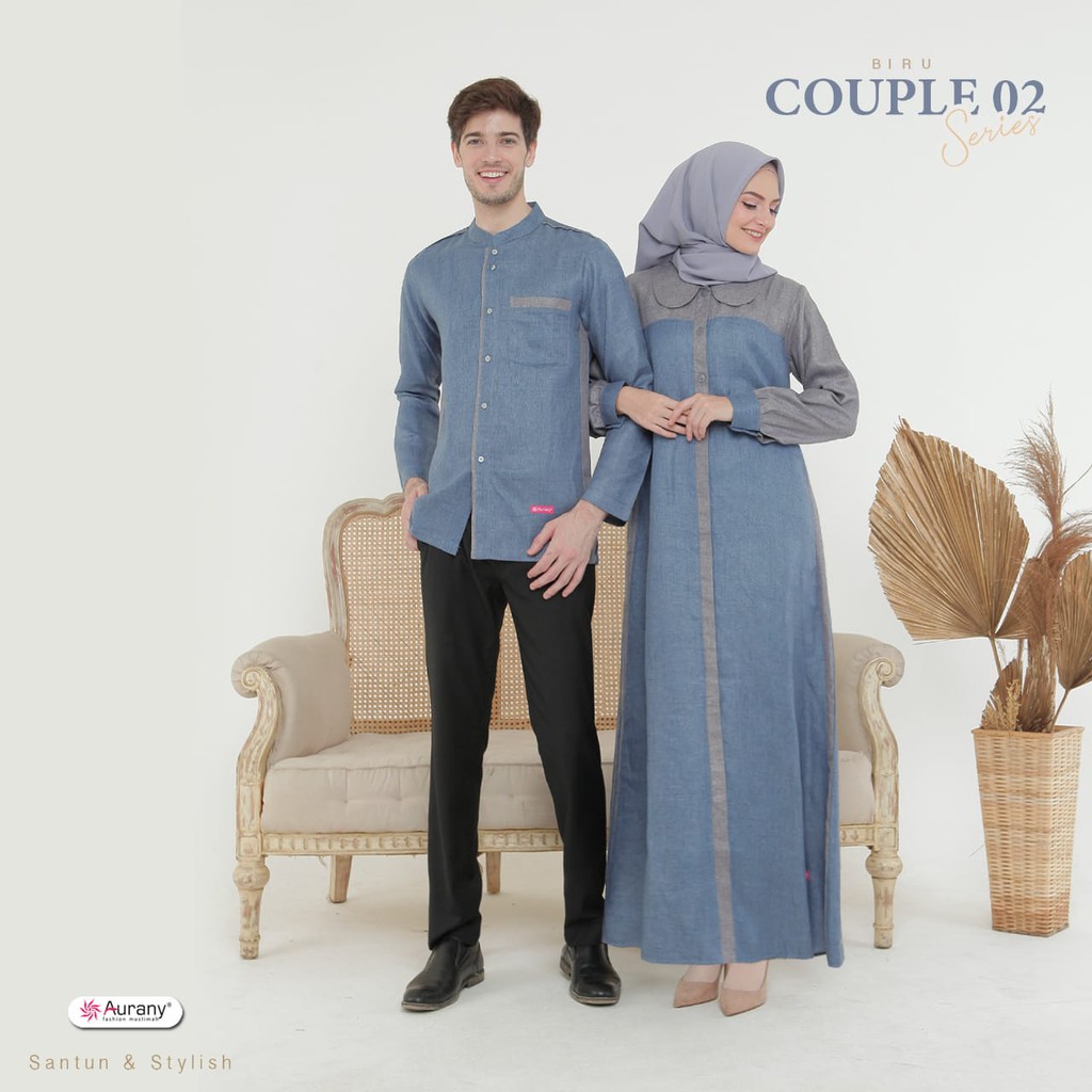 Busana Muslim Couple Aurany COUPLE-02 Series